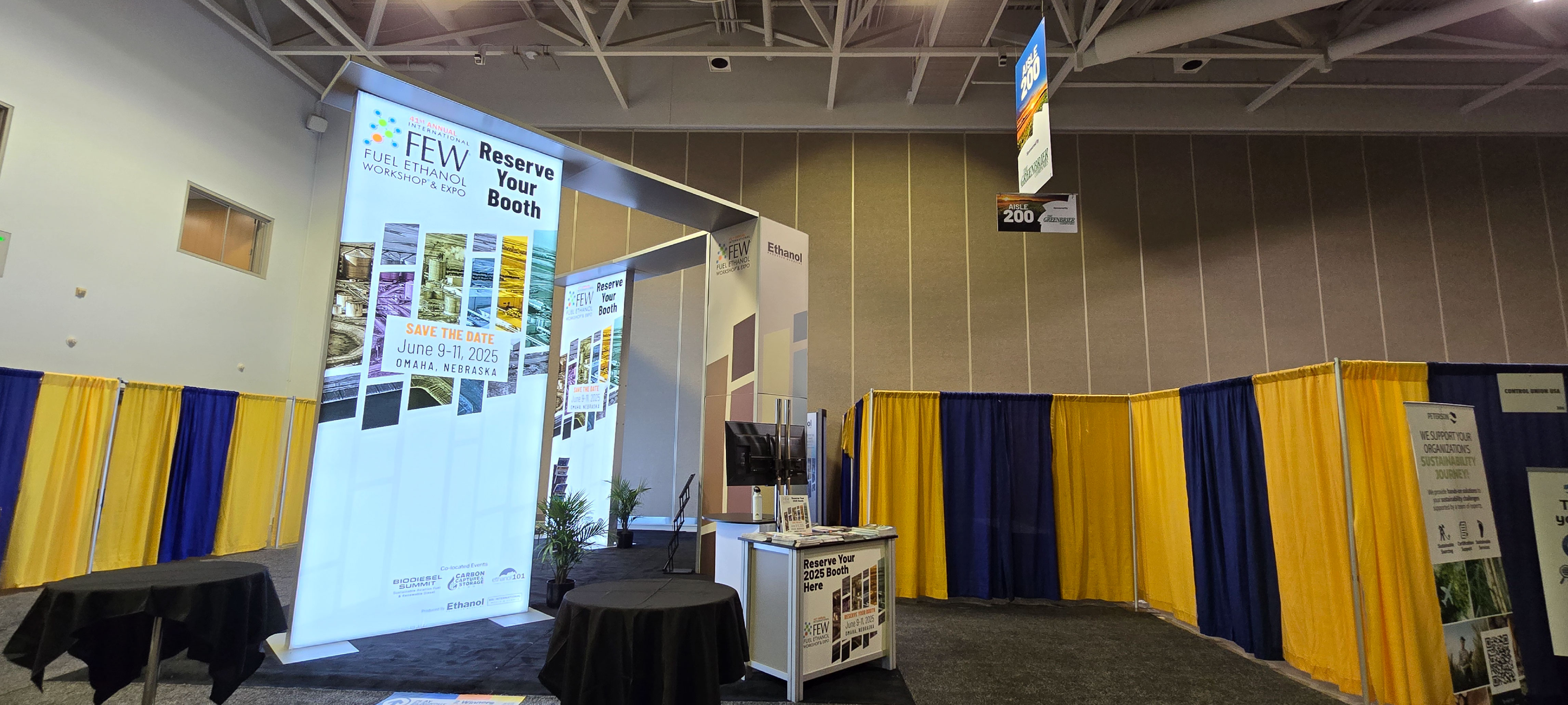 FEW trade show booth