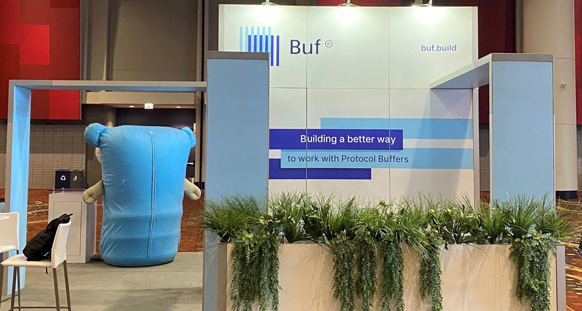 Buf trade show booth exhibit